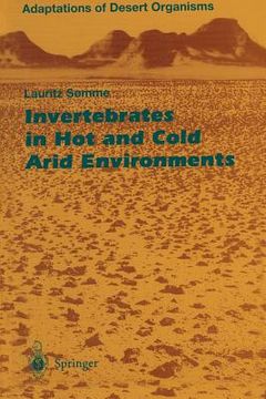 portada invertebrates in hot and cold arid environments (en Inglés)