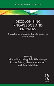 portada Decolonising Knowledge and Knowers (Legitimation Code Theory) (in English)