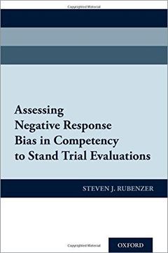 portada Assessing Negative Response Bias in Competency to Stand Trial Evaluations (en Inglés)