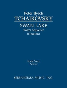 portada swan lake, waltz sequence - study score