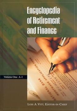 portada encyclopedia of retirement and finance [two volumes] (en Inglés)