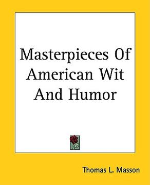 portada masterpieces of american wit and humor (en Inglés)