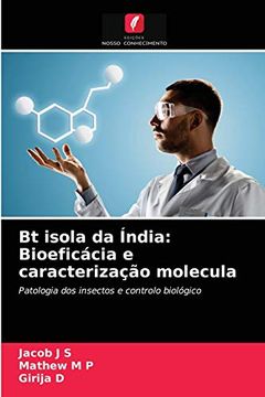 portada Bt Isola da Índia: Bioeficácia e Caracterização Molecula (in Portuguese)