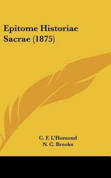 portada epitome historiae sacrae (1875)