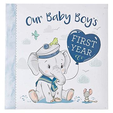 portada Memory Book our Baby Boy's First Year (en Inglés)