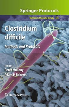portada Clostridium Difficile: Methods and Protocols (Methods in Molecular Biology, 646) (in English)