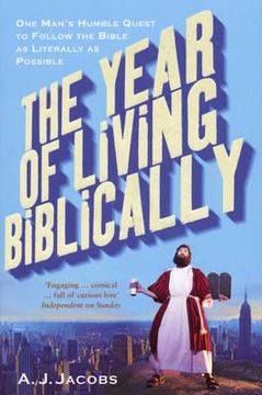 portada year of living biblically: one man's humble quest to follow the bible as literally as possible (en Inglés)