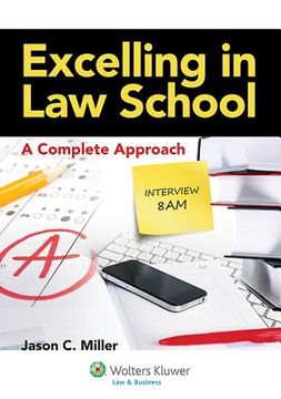 portada excelling in law school: a complete approach (en Inglés)