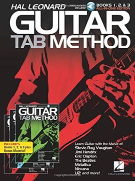 portada Hal Leonard Guitar tab Method: Books 1, 2 & 3 All-In-One Edition! 