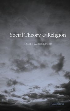 portada Social Theory and Religion (in English)