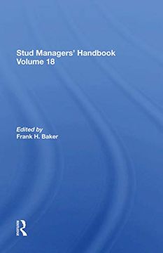 portada Stud Managers' Handbook, Vol. 18 (en Inglés)