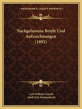 portada Nachgelassene Briefe Und Aufzeichnungen (1892) (en Alemán)