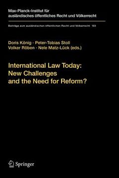 portada international law today: new challenges and the need for reform?