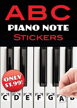 portada A b c Piano Note Stickers (in English)