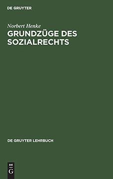 portada Grundzüge des Sozialrechts (en Alemán)