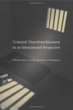 portada Criminal Disenfranchisement in an International Perspective (en Inglés)