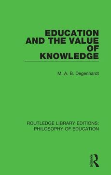 portada Education and the Value of Knowledge