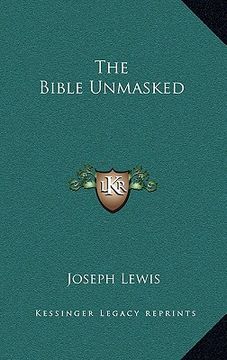 portada the bible unmasked (en Inglés)