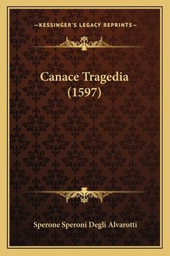 portada Canace Tragedia (1597) (in Italian)