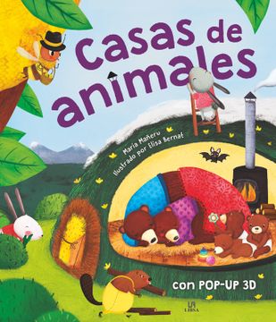 portada Casas de Animales: 1 (mi Primer Pop-Up 3d) (in Spanish)