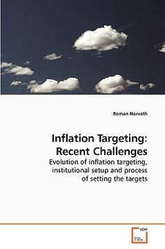 portada inflation targeting: recent challenges (in English)