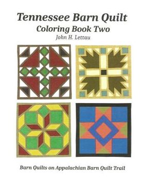 portada Tennessee Barn Quilt Coloring Book Two (in English)