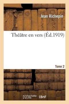 portada Théâtre En Vers. Tome 2 (en Francés)