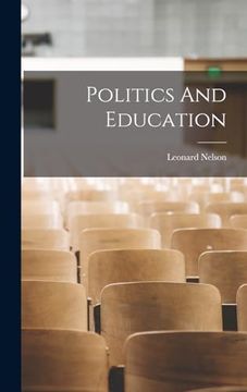 portada Politics and Education (in English)