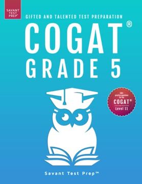 portada Cogat Grade 5 Test Prep: Gifted and Talented Test Preparation Book - two Practice Tests for Children in Fifth Grade (Level 11) (en Inglés)