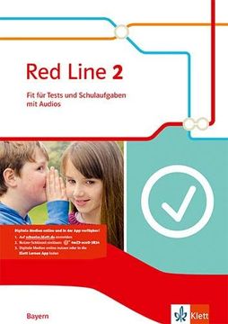 portada Red Line 2. Ausgabe Bayern: Fit für Tests und Schulaufgaben mit Audio-Cd Klasse 6 (Red Line. Ausgabe für Bayern ab 2017)