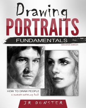 portada Drawing Portraits Fundamentals: A Portrait-Artist. Org Book - how to Draw People (en Inglés)