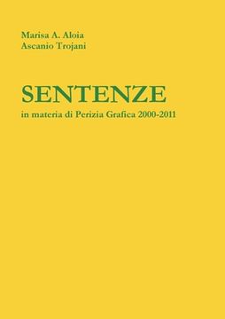 portada Sentenze in Materia di Perizia Grafica (in Italian)