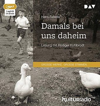 portada Damals bei uns Daheim: Lesung mit Rüdiger Kuhlbrodt (1 Mp3-Cd) (en Alemán)
