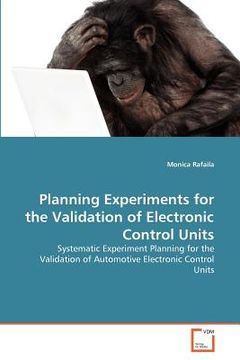 portada planning experiments for the validation of electronic control units (en Inglés)