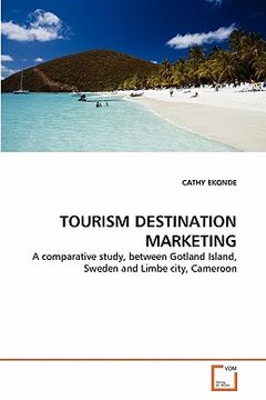 portada tourism destination marketing (en Inglés)