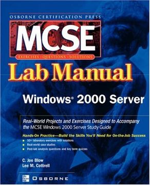 portada Mcse Windows 2000 Server lab Manual (libro en Inglés)