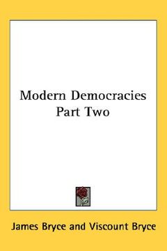 portada modern democracies part two (en Inglés)