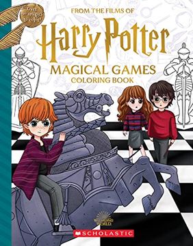 portada Magical Games Coloring Book (Harry Potter) (in English)