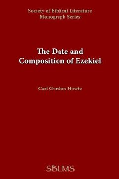 portada the date and composition of ezekiel (en Inglés)