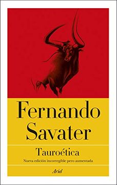 portada Tauroética (Biblioteca Fernando Savater) (in Spanish)
