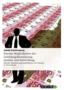 portada Externe Möglichkeiten der Gründungsfinanzierung. Ansätze und Entwicklung (German Edition)