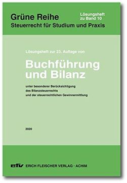 portada Buchführung und Bilanz. Lösungsheft zur 23. Auflage 2020 (en Alemán)