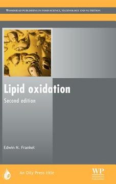 portada lipid oxidation (en Inglés)