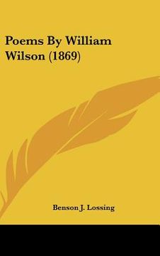 portada poems by william wilson (1869) (en Inglés)
