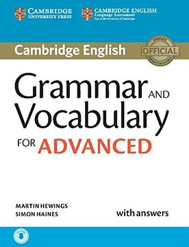 portada Grammar and Vocabulary for Advanced Book With Answers and Audio: Self-Study Grammar Reference and Practice (in English)