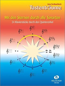 portada Mit den Sternen Durch Alle Tonarten: 24 Klavierstücke Durch den Quintenzirkel (en Alemán)