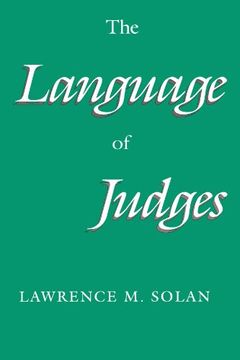 portada The Language of Judges (en Inglés)