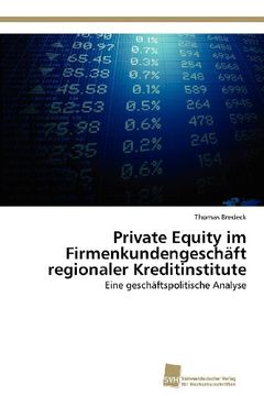 portada Private Equity Im Firmenkundengeschaft Regionaler Kreditinstitute (in German)