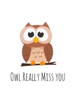 portada Owl Really Miss you: Perfect goodbye gift for coworker that is leaving / going away gift for your co worker, boss, manager, employee. (en Inglés)
