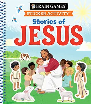 portada Brain Games - Sticker Activity: Stories of Jesus (en Inglés)